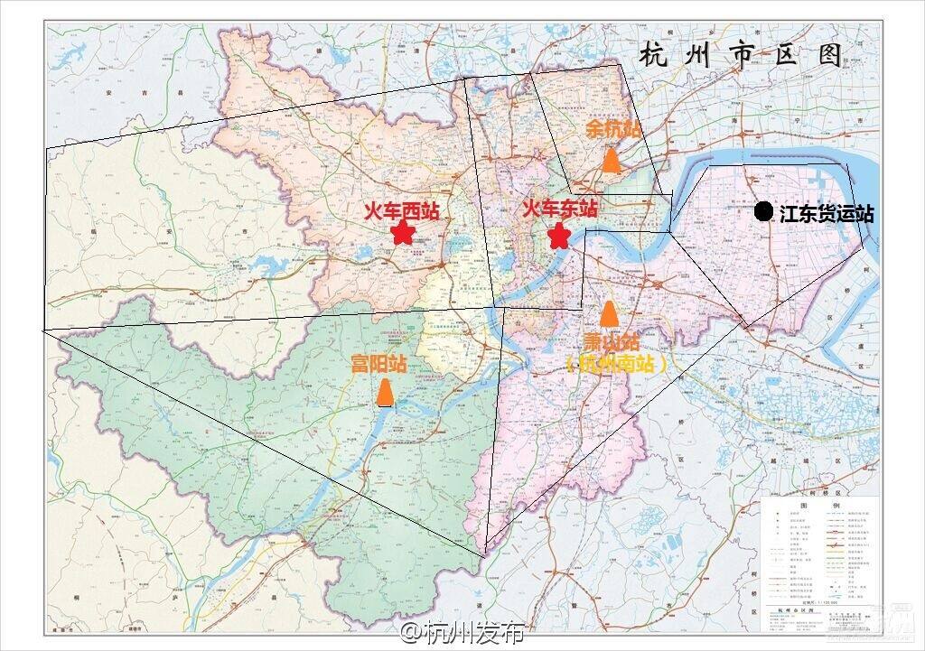 杭州西站建好后,杭州哪个火车站对客流的辐射最大?