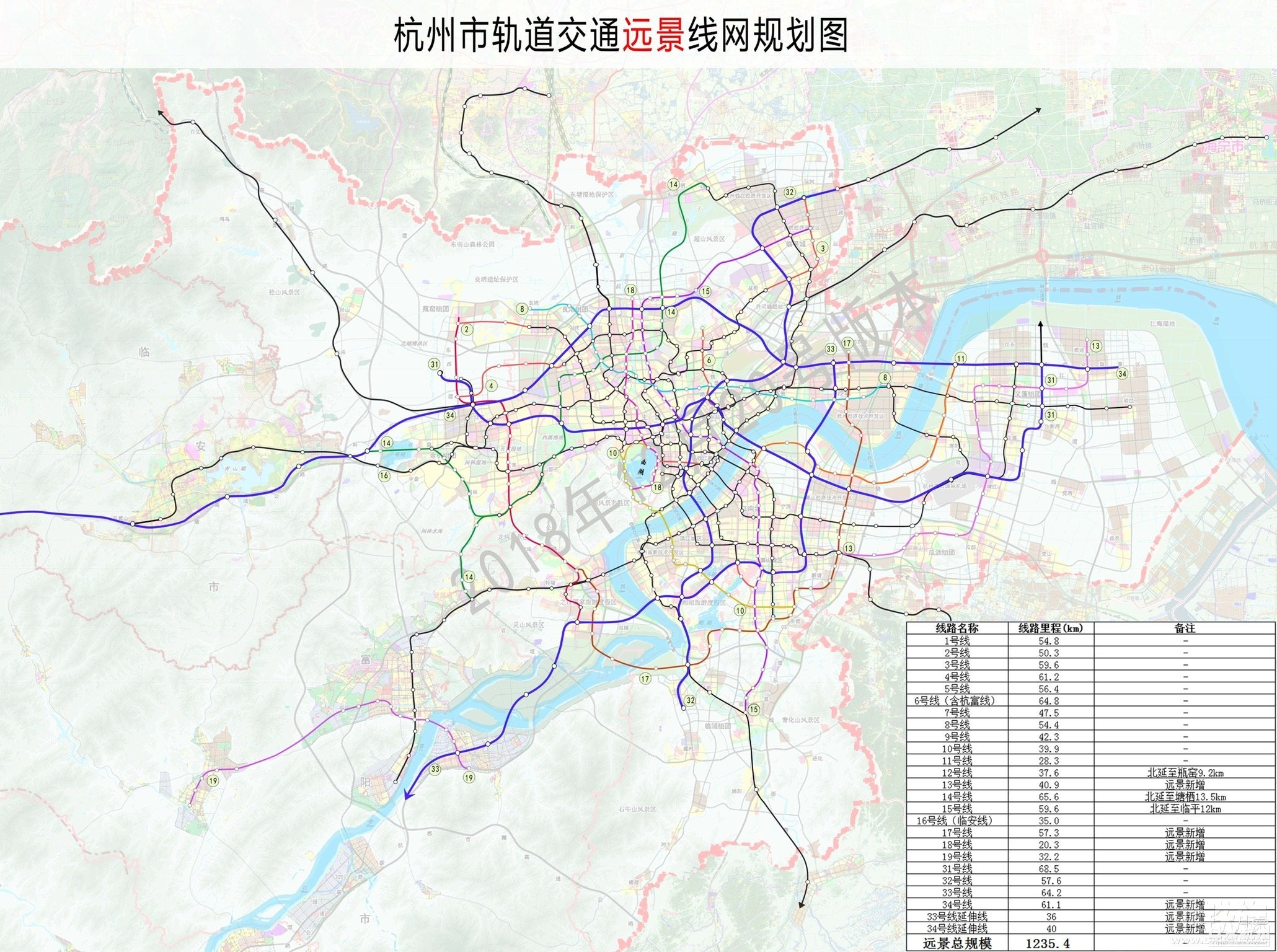 杭州是否应该研究地铁四期甚至终极规划线路?