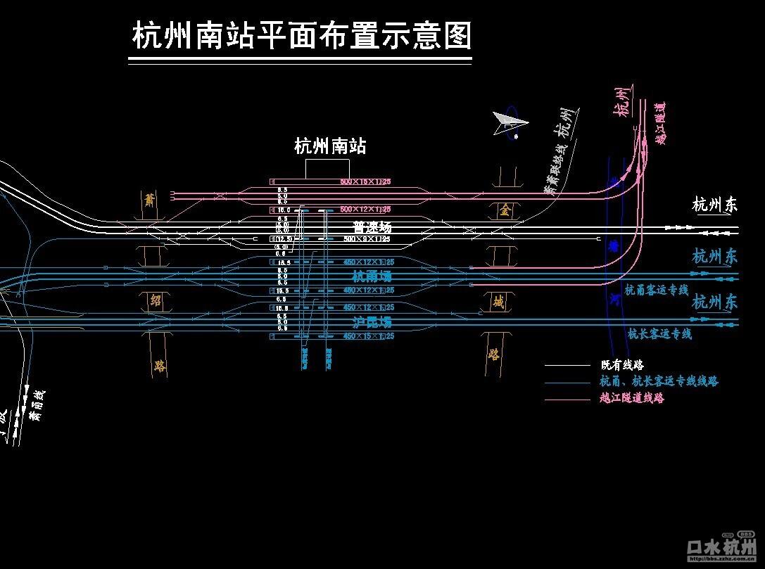 杭州城站平面图图片