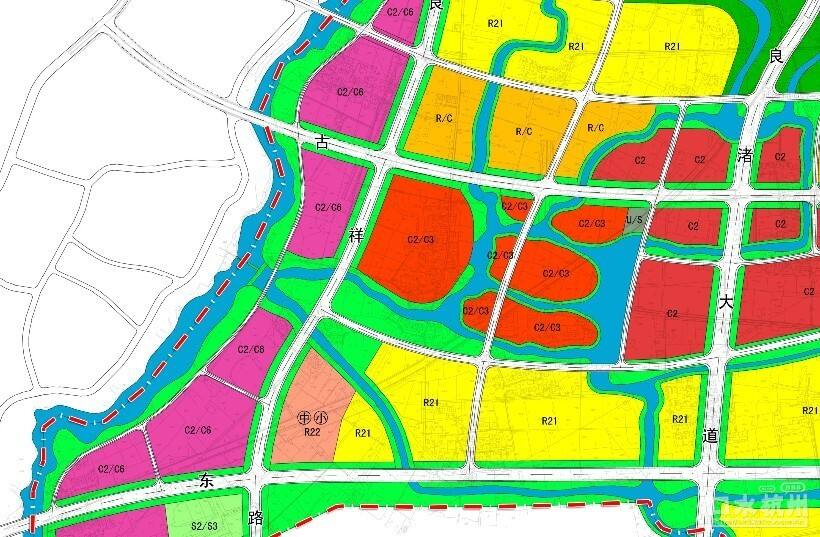 良渚新城2020规划图图片