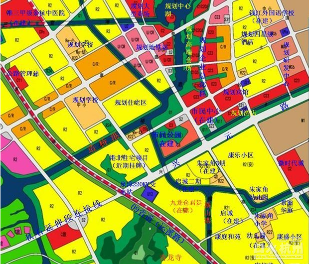 钱江经济开发区的现在和未来一座城就是这样慢慢拔地而起的
