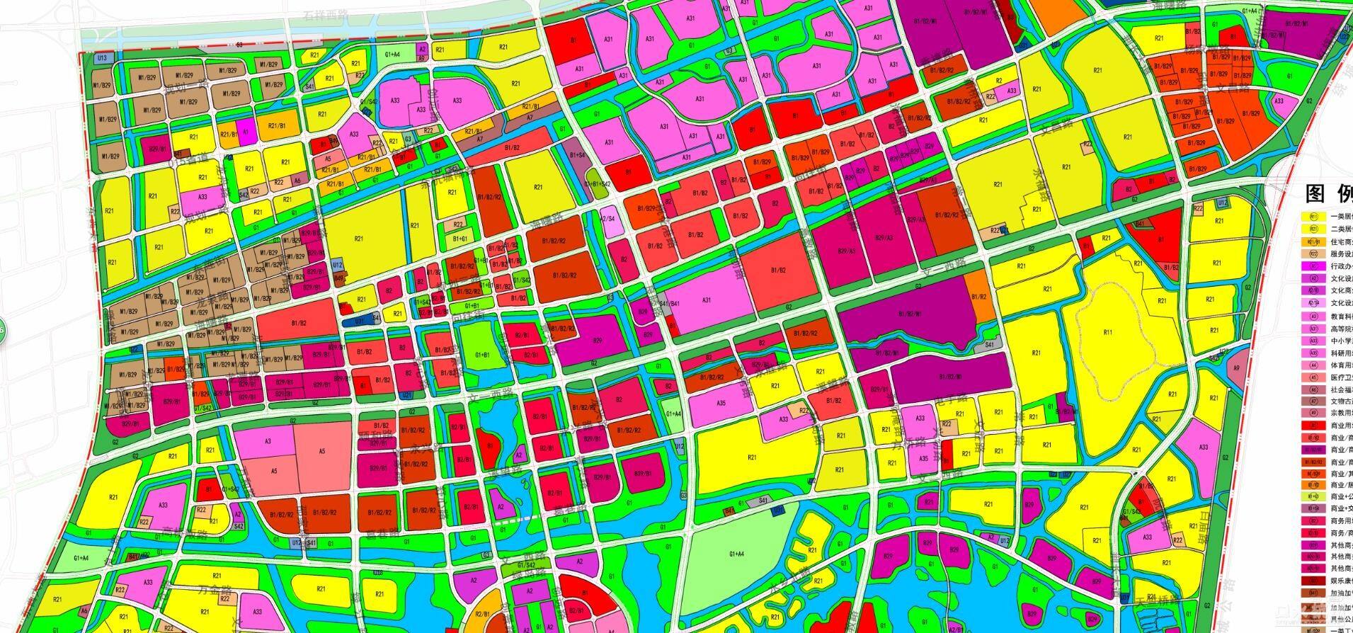 最新版本杭州未来科技城规划图