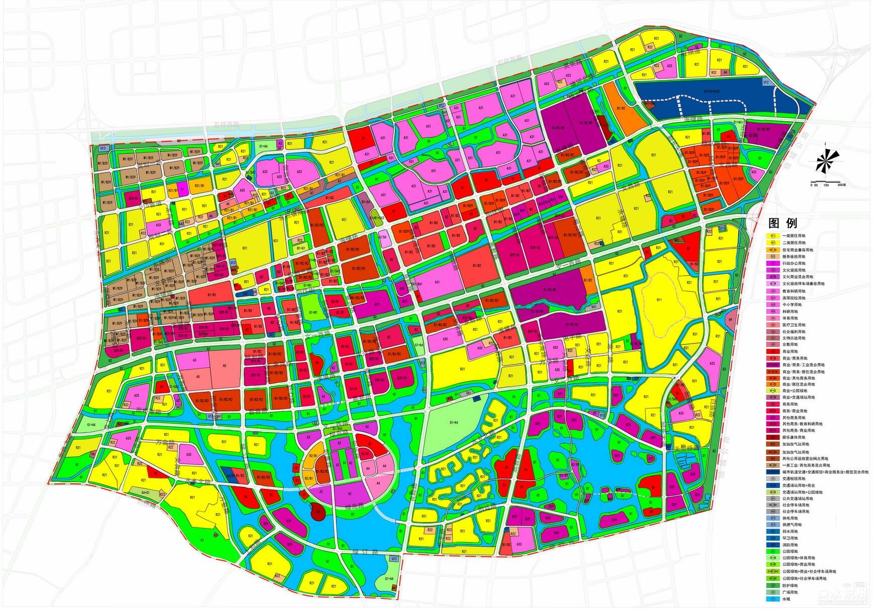 未来科学城规划图高清图片
