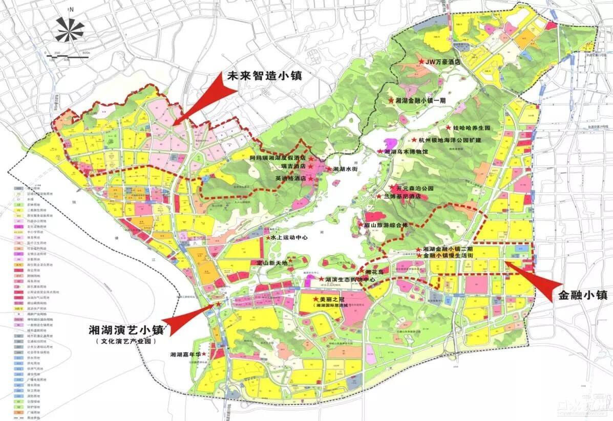 湘湖新城未来三年的配套闻堰镇上成配角了义桥三江口绕城那里反而更近