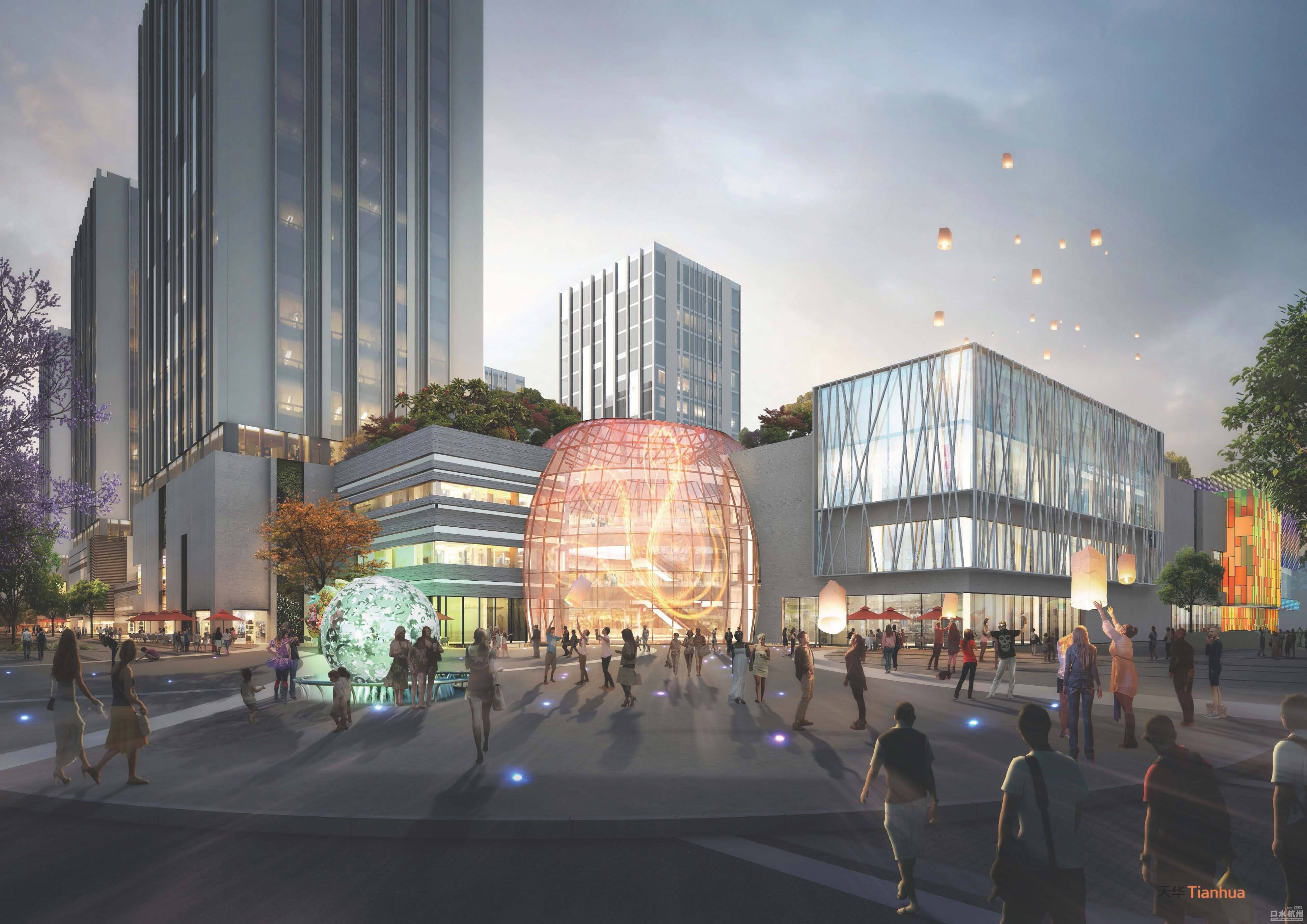 27万方未来科技城宝龙城市广场综合体项目公示