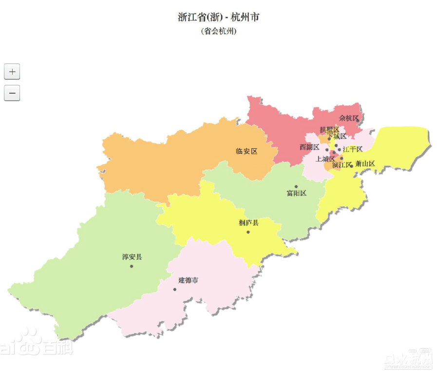 杭州地图简笔画图片图片