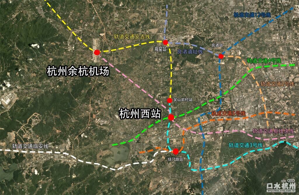 杭州火车西站,西站新城及相关区域纪实更新